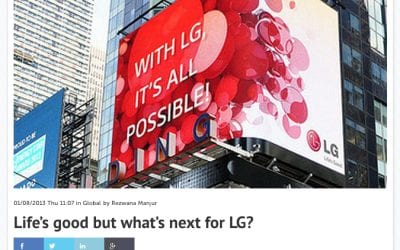 Life’s Good But What’s Next For LG?