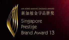 Lawrence Chong served as Judge for Singapore Prestige Brand Award 2013