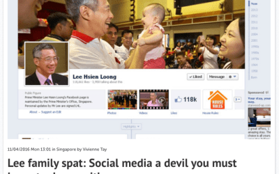 Lee family spat: Social media a devil you must learn to dance with – Consulus comments on Marketing Magazine