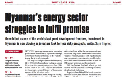 Myanmar’s energy sector struggles to fulfil promise – Consulus comments on NewsBase