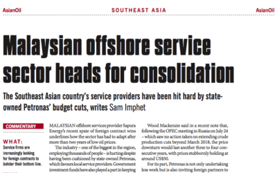 Malaysian offshore service sector heads for consolidation: Consulus comments on NewsBase