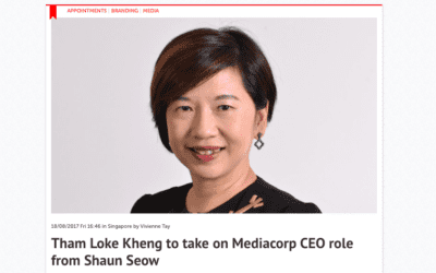 Tham Loke Kheng to take on Mediacorp CEO role from Shaun Seow: Consulus comments on Marketing Interactive