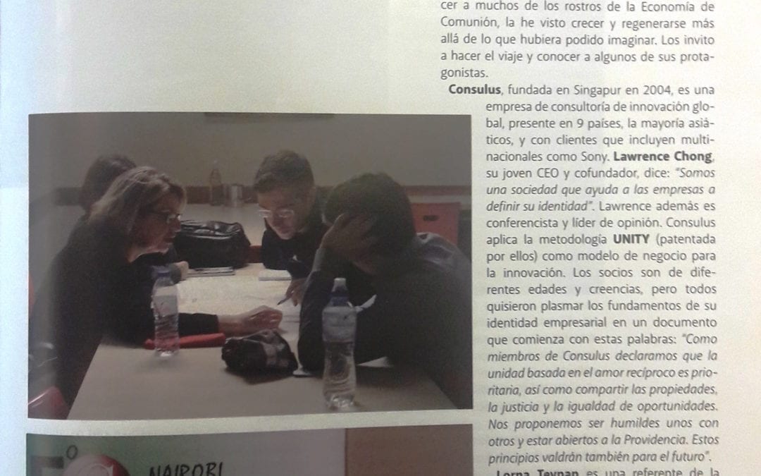 EoC: A global community of people – Consulus featured on New City Magazine (Argentina)